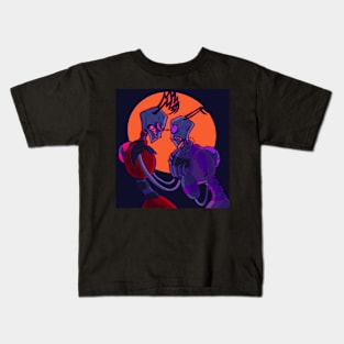 Tallest Red and Purple Kids T-Shirt